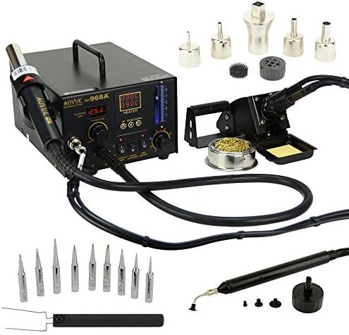 New Aoyue 968A+ SMD Digital Hot Air Rework Station… (110)