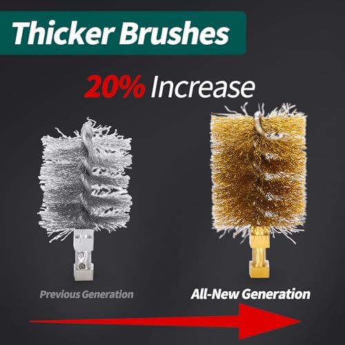 YIHUA 200W Motorized Soldering Tip Cleaner with Infra-red Sensor, 6 Brass Wool Brushes, 12V Power Adapter, Pry Bar – Compact Soldering Iron Tip Cleaner, Compatible with YIHUA C210, C245, C235 Tips