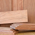 3/4” x 6” x 24” Bubinga Solid Hardwood Unfinished for Crafts, DYI, Scroll Saw, Woodworking and Laser Engraving (1pc)