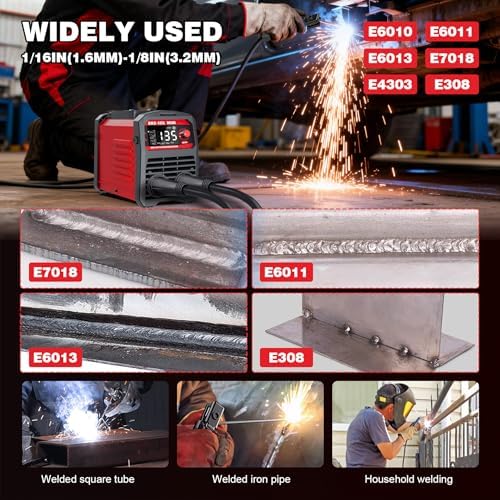 110V 2-in-1 Stick Welder & Lift TIG Portable Welding Machine