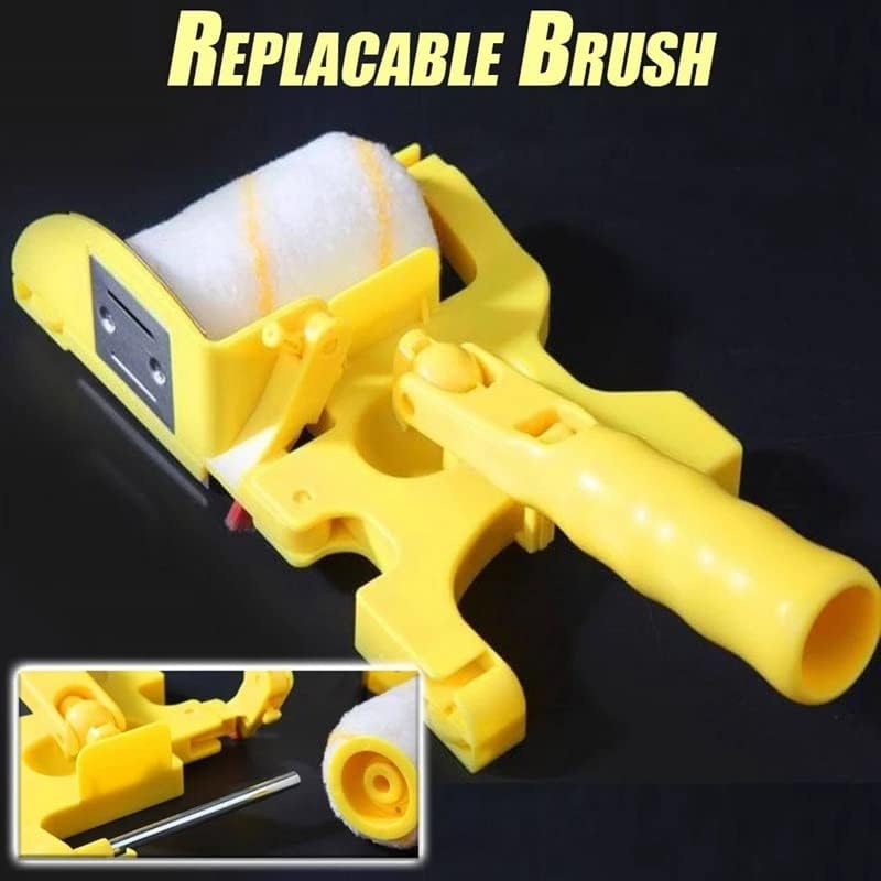 Clean Cut Paint Edger Roller Brush Wall Ceiling Door Painting Edging Tools for