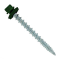 Fasteners Plus ST Fastening #10 x 2 Kwikseal Woodbinder Metal Roofing Screws Metal-to-Wood Forest Green (Pack of 250)