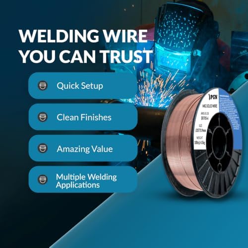 PGN ER70S-6 .035" (2 Pack) Solid MIG Welding Wire - 10lb Spool