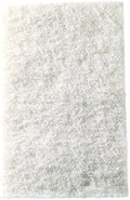 Mercer Industries 4201WH Floor Maintenance Pads, 12" x 18", White (5 pack)