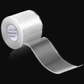 1.5 Inch x 10 ft Self Fusing Silicone Tape Waterproof Thickness 0.5mm Silicone Rubber for Plumbing, Sealing Pipes, Hose Repair, Outdoor Coax and Electrical Cables(Transparent)