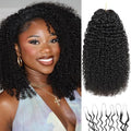 Beauty Youth Kinky Curly Miracle Knots Human Crochet Hair 75g/Pack 18 Inch