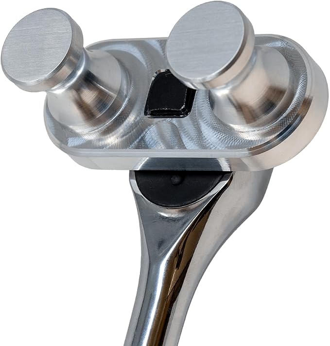 Rack-A-Tiers Bend-All Sr. - 1/2" Ratchet Cable/Wire Bender, For 3AWG-750 MCM, Aircraft Aluminum Wire Bending Tool, Wire Bending Hand Tool, Electrical Wire Bender (77460)