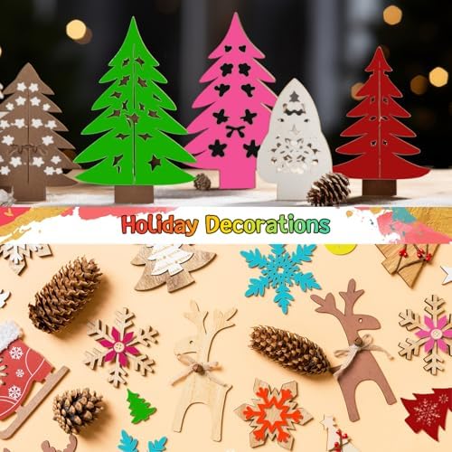 Geelin 18 Pcs 12 x 12 Inches Double-Sided Colored Plywood Sheets 1/8 Thin Craft Wood for Laser Cutting Engraving DIY Crafts Architectural Models Making (Multicolor)