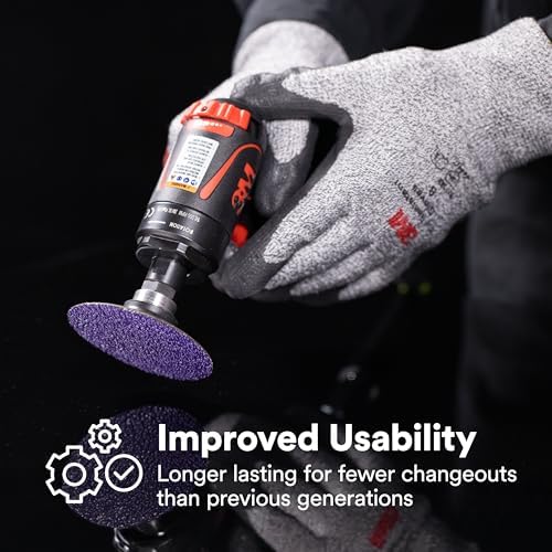 3M Cubitron 3 Roloc Fibre Disc, 33489, 36+, 2 in, Precision Shaped Ceramic Grain, Quick Change Abrasive Disc for Grinding, Weld Blending, Deburring, High Cut Rate and Long Life, Pack of 15
