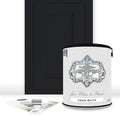 ALL-IN-ONE Paint by Heirloom Traditions, Iron Gate (Black), Gallon - Durable cabinet and furniture paint. Built in primer and top coat, no sanding needed. Includes our 30 featured color card.