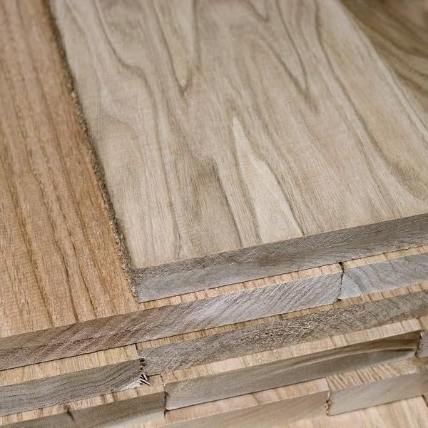 2 Thin Butternut Wood Boards @ 1/4 x 3 x 24 Inches. Kiln Dry Lumber