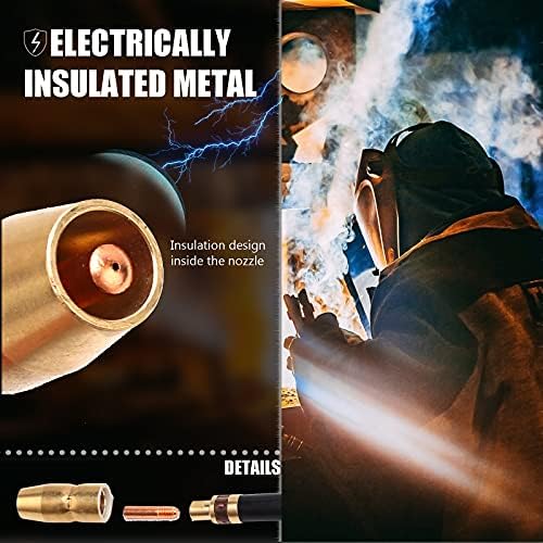 15FT M-150 M-15 M15 M150 MIG Welding Gun Welding Torch Stinger Replacement for Miller 150A,Millermatic 90, 35/120 / 130 / 130XP /135 / 140s / 150/175 / 180s /185,Hobart IronMan 210
