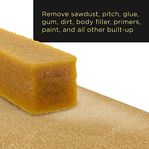 Abrasive Cleaning Sanding Belt Band Drum Cleaner Sandpaper Cleaning Eraser for Belt Disc Sander C, Yellow