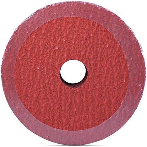 BHA Ceramic Resin Fiber Grinding and Sanding Discs, 5” x 7/8”, 36 Grit - 25 Pack