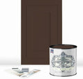 ALL-IN-ONE Paint by Heirloom Traditions, Kisses (Chocolate Brown), Quart - Durable cabinet and furniture paint. Built in primer and top coat, no sanding needed. Includes our 30 featured color card.