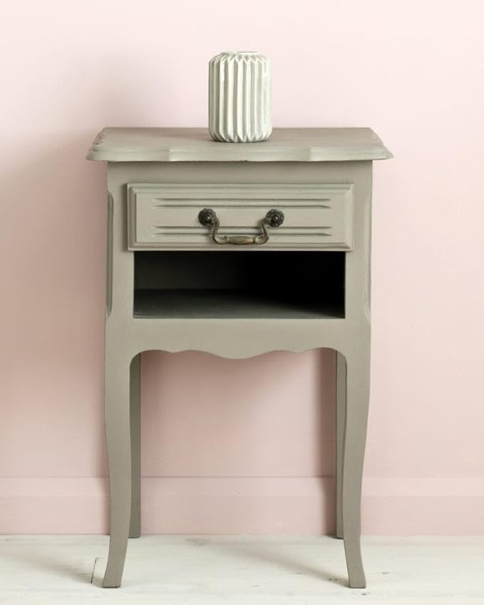 Annie Sloan Chalk Paint® (French Linen, 500 ml/16.9 Fl Oz) a unique decorative paint for furniture, cabinets and home décor with no sanding or priming