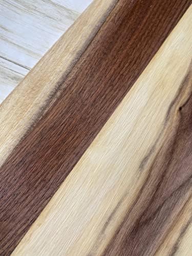 10 Pack of 3/4 x 2 x 16 Inch Sappy Walnut Lumber Boards for Making Cutting Boards, and other Crafts