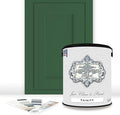 ALL-IN-ONE Paint by Heirloom Traditions, Trinity (Green), Gallon - Durable cabinet and furniture paint. Built in primer and top coat, no sanding needed. Includes our 30 featured color card.