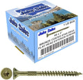 8 x 2 Bronze Coated Exterior Coated - ACQ Compatible Multipurpose Wood Screw -Torx/Star Drive Flat Head 1 Pound - 151 Screws