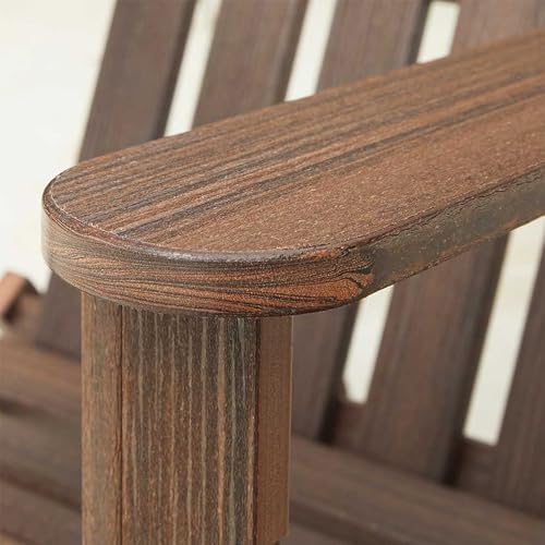 BuyPlastic Tangent Poly Lumber - Brazilian Walnut, 2x6 (1.5" x 5.5"), 72" Length - HDPE Plastic Board for Outdoor Furniture and More