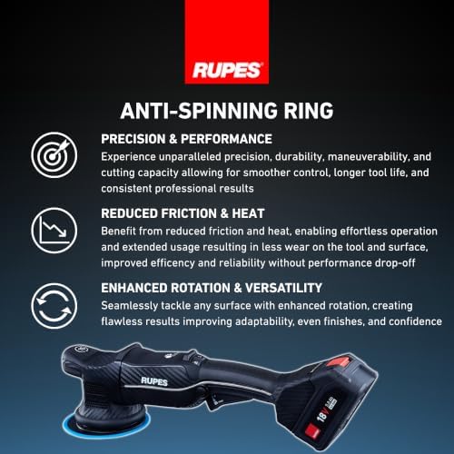 RUPES BigFoot HLR15 iBrid Random Orbital Basic Polishing Kit