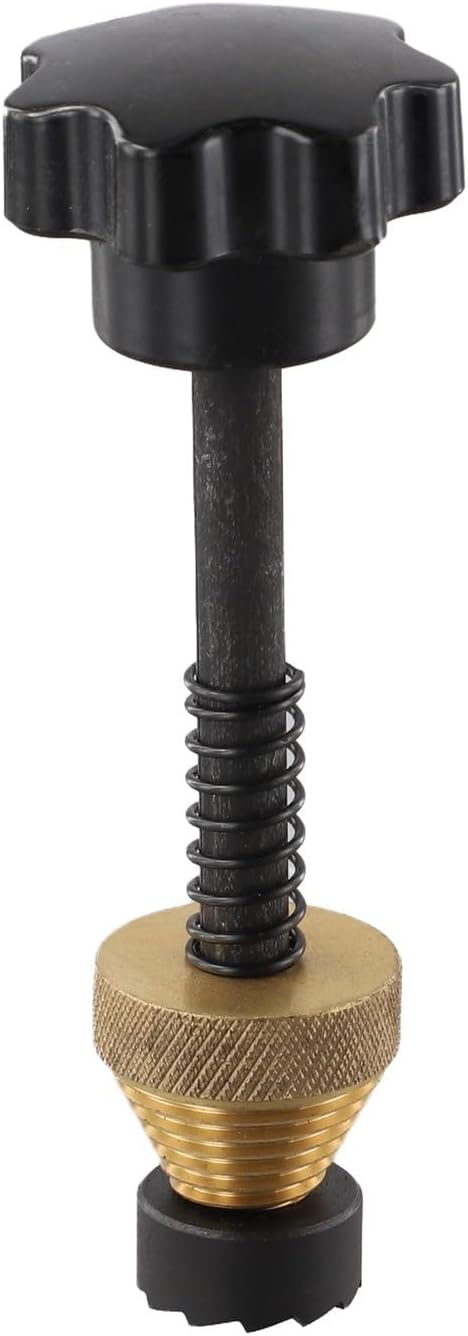 Tap Reseating Tool for Leaking Taps with Threaded Guide and Steel Cutters, 1/2 inch 3/4 inch DIY Plumbing Repair Kit for Sink Basin Bath Faucets