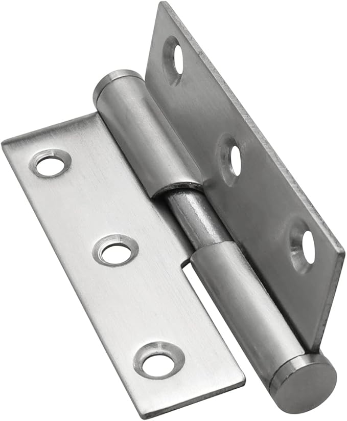 2pcs Stainless Steel Lifting Hinge 3" Rising Butt Handed Lift Off Door Hinge Left