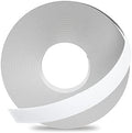 GSCIT Club White Edge Banding, 1/2 inch x 100ft Melamine Edge Banding with Hot Melt Adhesive Pre-glued Edge Banding Flexible Edging for Plywood Cabinet Furniture