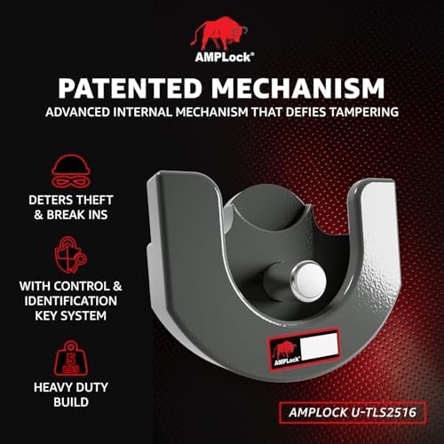 AMPLock 2-5/16'' Standard/Flat Lip Design Hitch Lock - U-TLS2516