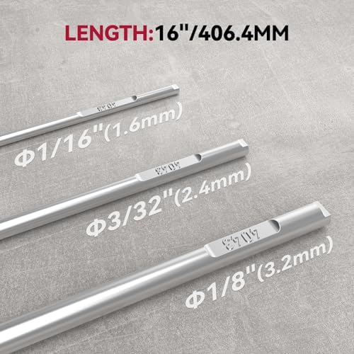ARCCAPTAIN ER4043 Aluminum TIG Welding Rod, 3/32" x 16" 5LB