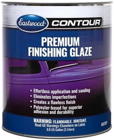 Eastwood Contour Premium Finishing Glaze | Easy-to-Apply Gloss Polyester Glaze Putty For Auto Bodyworks | Eliminates Imperfections and Creates Flawless Smooth Finish | 3L