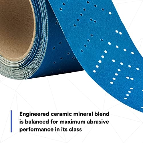 3M Hookit Blue Abrasive Sheet Roll, 36195, 320, 2.75 in x 13 yd