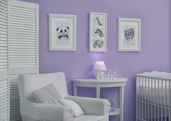 118"x17.7" Purple Wallpaper Solid Color Peel and Stick Wallpaper Purple Contact Paper Solid Color Self-Adhesive Removable Wall Paper for Wall Furniture Cabinet Covering Vinyl Rolls
