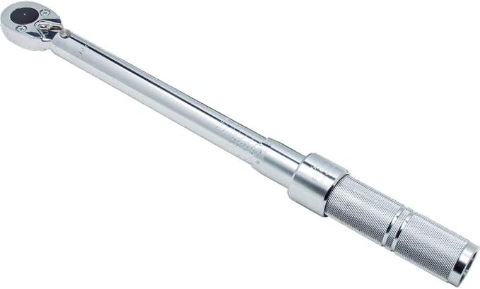 Proto J6006C 3/8" Drive Ratcheting Head Micrometer Torque Wrench, 16-80-FT LBS