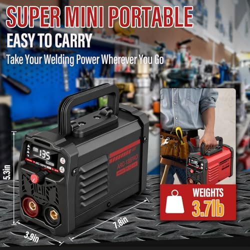 MMA-135PRO Stick Welder 110V, Lift TIG 2-in-1 Mini Welder for DIY