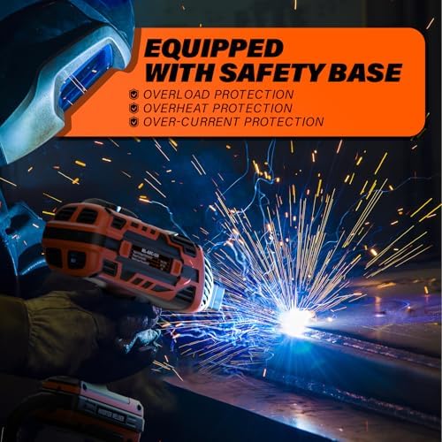 MAXLANDER Portable Welding Machine,110V ARC Stick Welder with IGBT Inverter