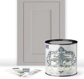 ALL-IN-ONE Paint by Heirloom Traditions, Oxford (Neutral Gray), Quart - Durable cabinet and furniture paint. Built in primer and top coat, no sanding needed. Includes our 30 featured color card.