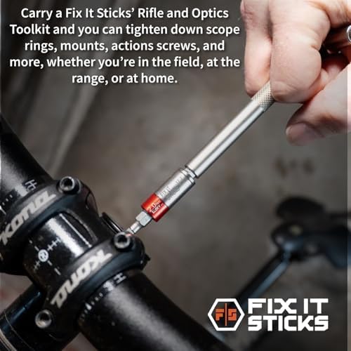 Fix It Sticks Maintenance Tool kit Bundle: Hardcase Set with T-Handle Wrench, Torque Drivers, Battery Cap Tool, Brass Hammer Head, and Microfiber Cleaning Cloth