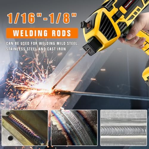 Portable Welder Handheld, 110V 120A IGBT Inverter Welding Machine