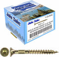 Jake Sales #10 X 2 Gold Star Wood Screw Torx Drive Flat Head (1 Pound - 98 Approx. Screw Count) - Multipurpose Wood Screws