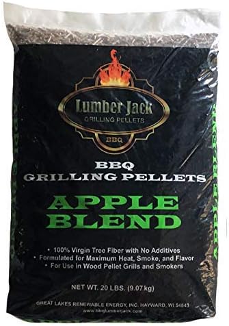 Lumber Jack Apple Blend BBQ Grilling Pellets - 20 lbs.