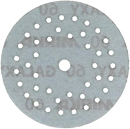 Mirka Galaxy Multifit 5 Inch Ceramic Sandpaper, 60 Grit Hook & Loop 50 Pack