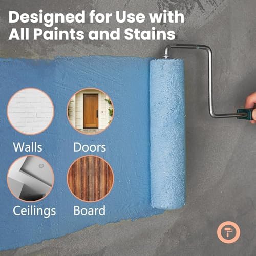 Mister Rui 28 Pack Paint Roller Kit with Extension Pole