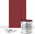 ALL-IN-ONE Paint by Heirloom Traditions, Be Mine (Scarlet Red), Quart - Durable cabinet and furniture paint. Built in primer and top coat, no sanding needed. Includes our 30 featured color card.