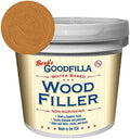 Goodfilla Red Oak, 1 Gallon (13.5lbs) Wood and Grain Filler, Stainable, Sandable, Zero Waste, Non-Toxic, USA Made