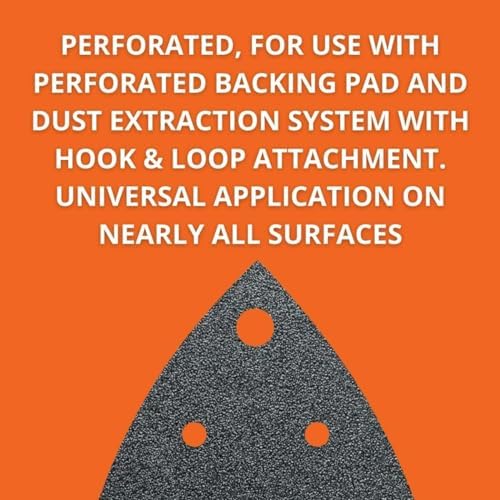 Fein 6-37-17-110-04-3 80 Grit Dust Free Sandpaper, 5-Pack