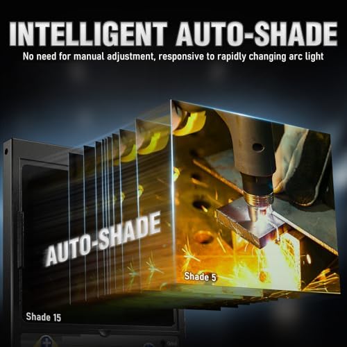 YESWELDER Smart Auto-Shade Welding Helmet with Digital Filter