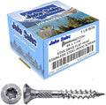 Jake Sales #8 x 1-1/4" Silver Star Stainless Steel Wood Screw Torx/Star Drive Head - 300 Grade Stainless Steel CASE Qty 42 Boxes 9,660 Screws