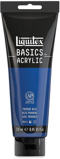 Liquitex BASICS Acrylic Paint, 250ml (8.5-oz) Tube, Primary Blue