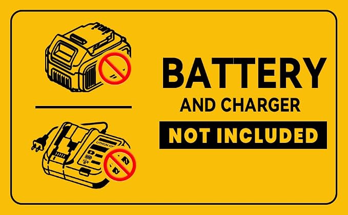 Cordless Impact Wrench for Dewalt Battery 250FT-LBS 3/8 inch 340N.m Compact Impact Gun Brushless Electric Includes LED Work Light - 2400RPM Light-Duty Impact Driver Wrench - No Battery
